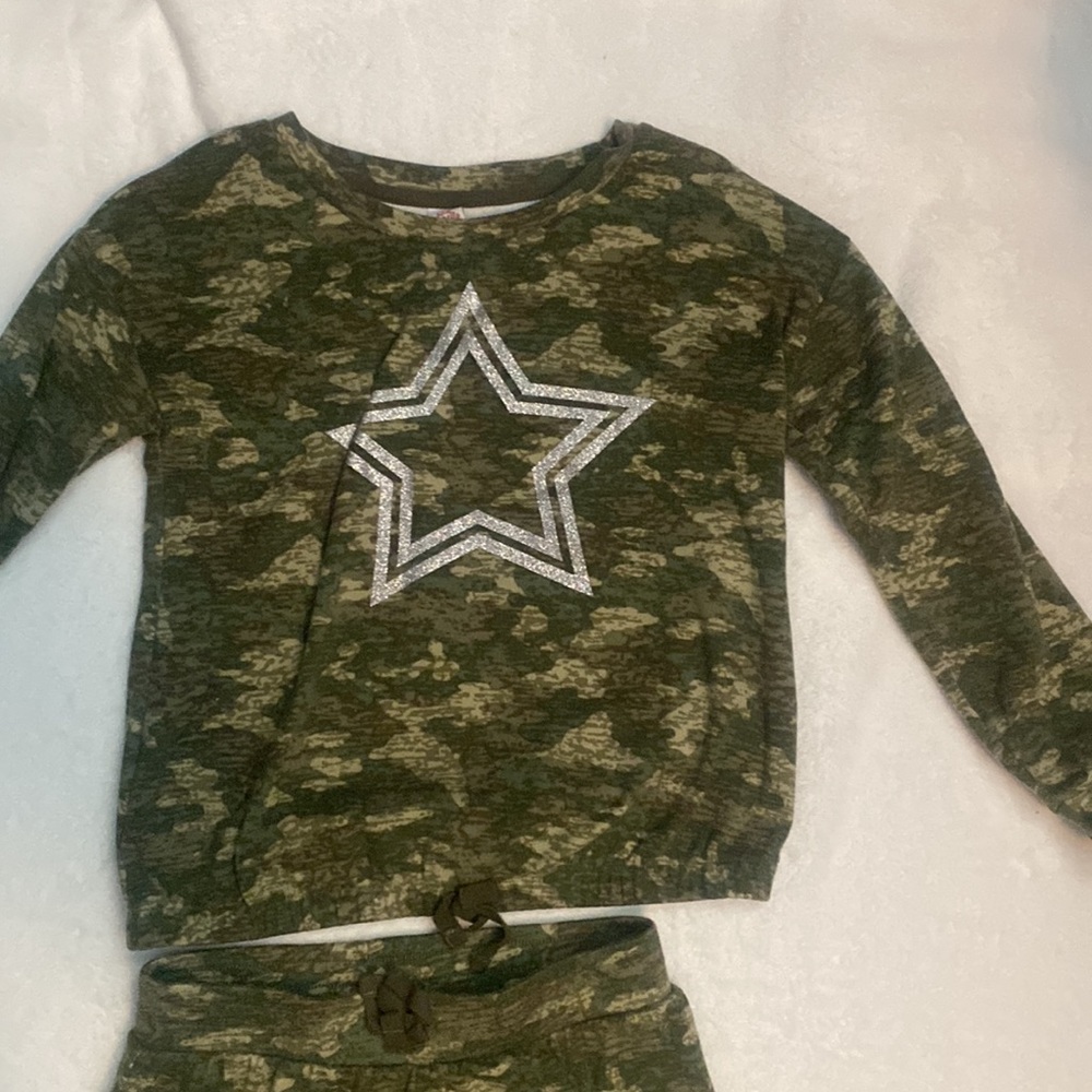 Girls army print set - Picture 3 of 8